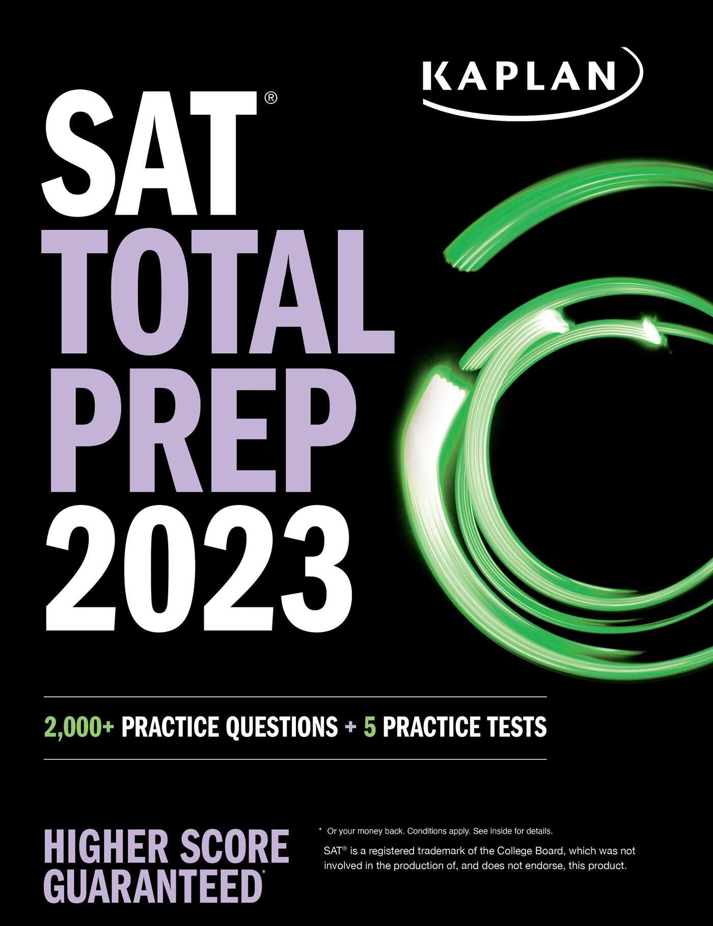 Sat Total Prep 2023: 2,000+ Practice Questions + 5 Practice Tests (Kaplan Test Prep)