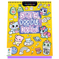 Kaleidoscope Sketch Doodle Draw! Kawaii | Colouring Activity Book | Doodling Art | Kawaii Art | Drawing Activity | 812 Years