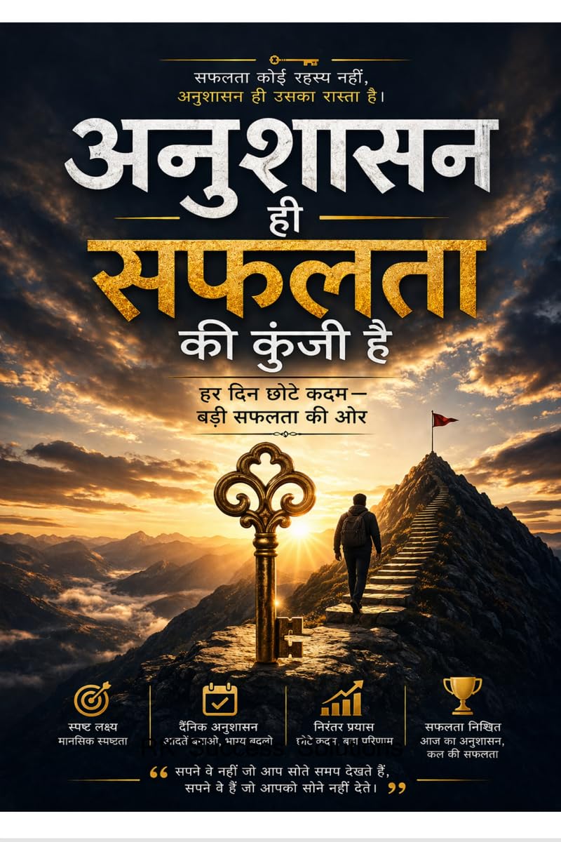 Anushashan hi safalta hai /    : ,       