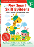 Play Smart Skill Builders Age 2+: Preschool Activity Workbook with Stickers for Toddlers Ages 2, 3, 4: Build Focus and Pencontr