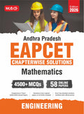 MTG Andhra Pradesh (20252020) EAPCET Chapterwise Previous Year Solved Question Papers Mathematics Book | 4500+ PYQs Question w