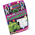 Marvel Hulk: Tear Off Activity Placemats | Magical World of Marvel | For 3 to 5 Year Old Kids