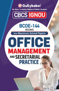 Gullybaba IGNOU BCOMG 6th Sem BCOE144 Office Management and Secretarial Practice in English