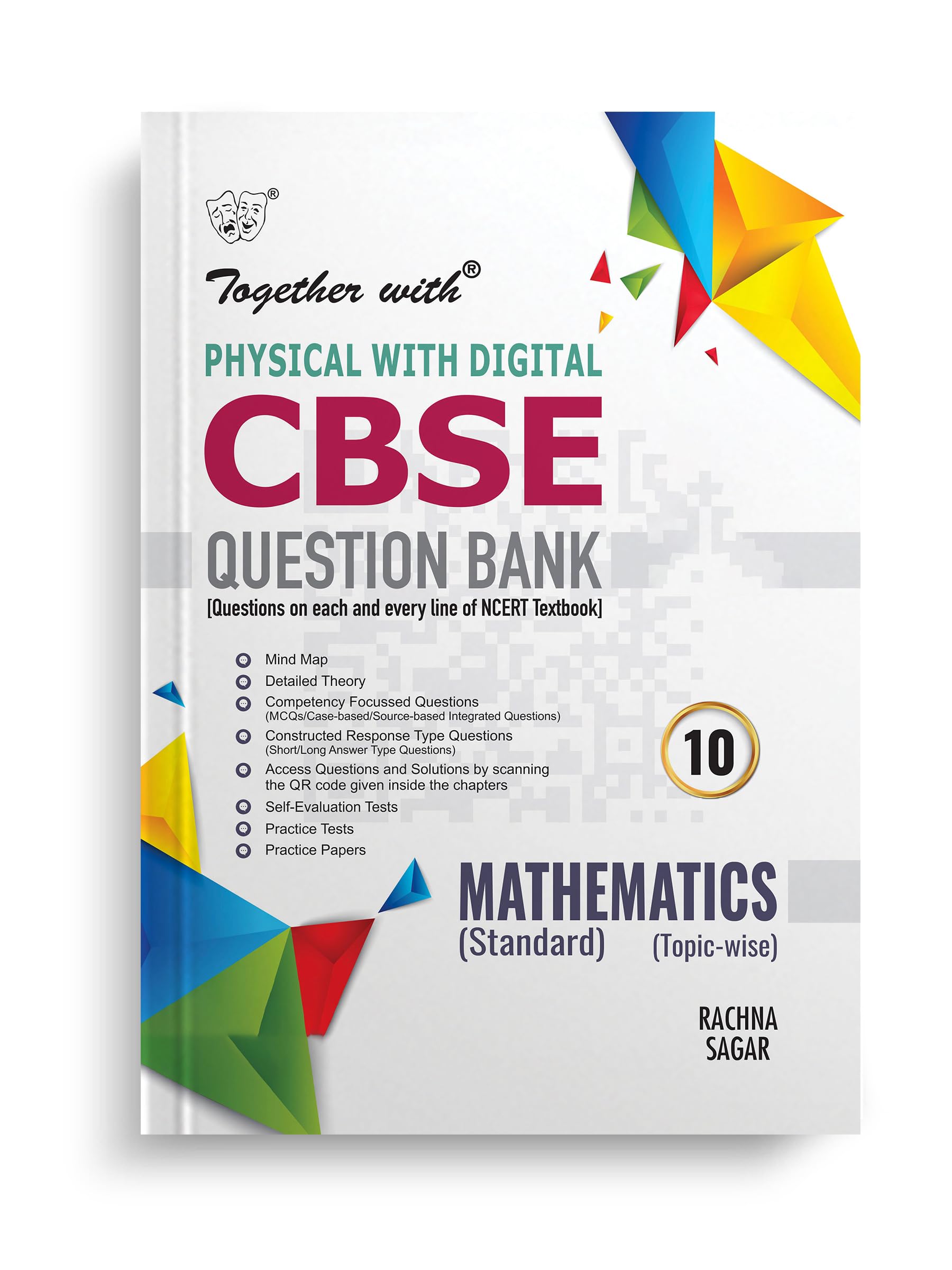 Together with Class 10 Mathematics (Standard)(Physical with Digital) CBSE Question Bank 202526