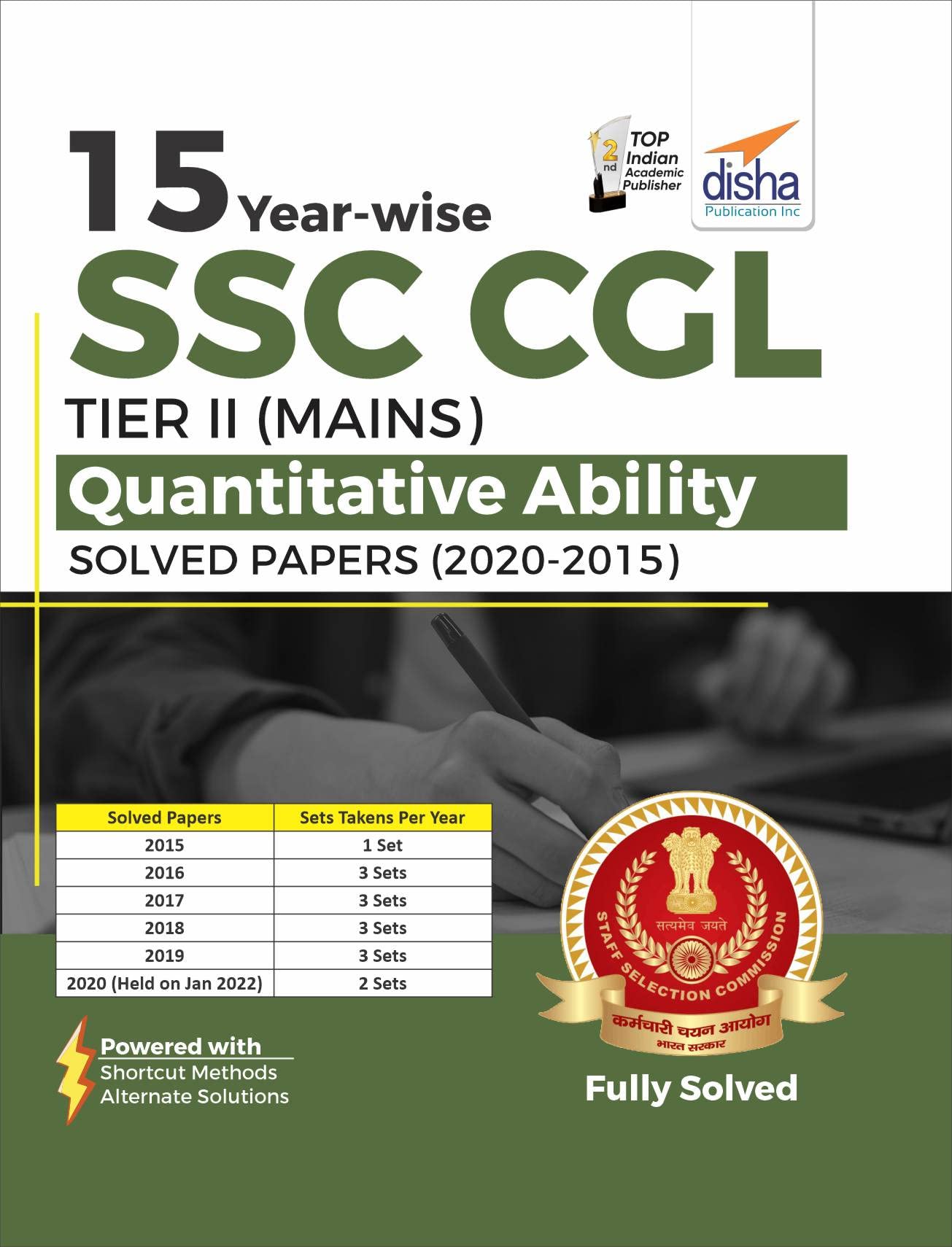 15 Yearwise SSC CGL Tier II (Mains) Quantitative Aptitude Solved Papers (2020  2015)