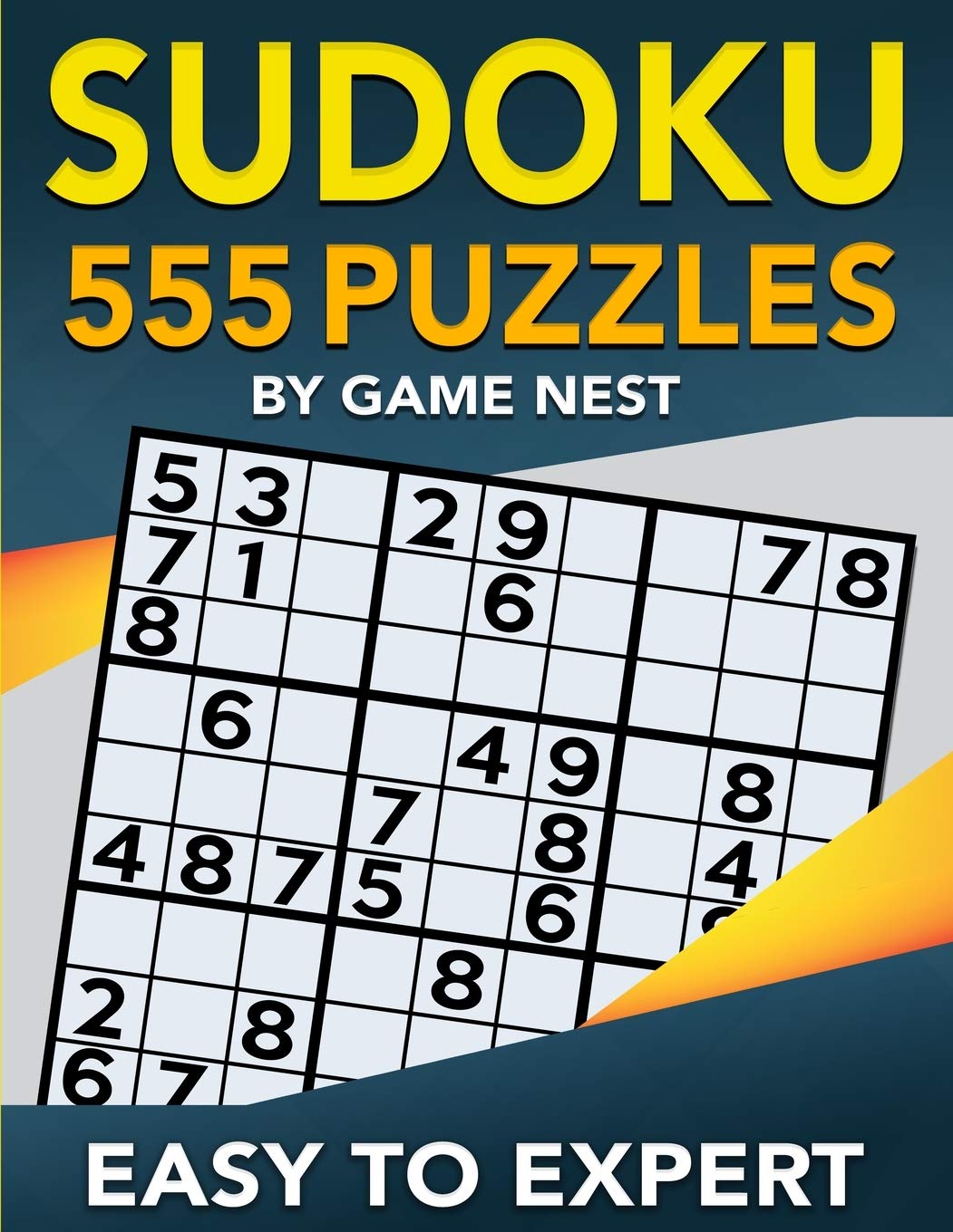 Sudoku 555 Puzzles Easy to Expert: Easy, Medium, Hard, Very Hard, and Expert Level Sudoku Puzzle Book For Adults (Puzzles & Game