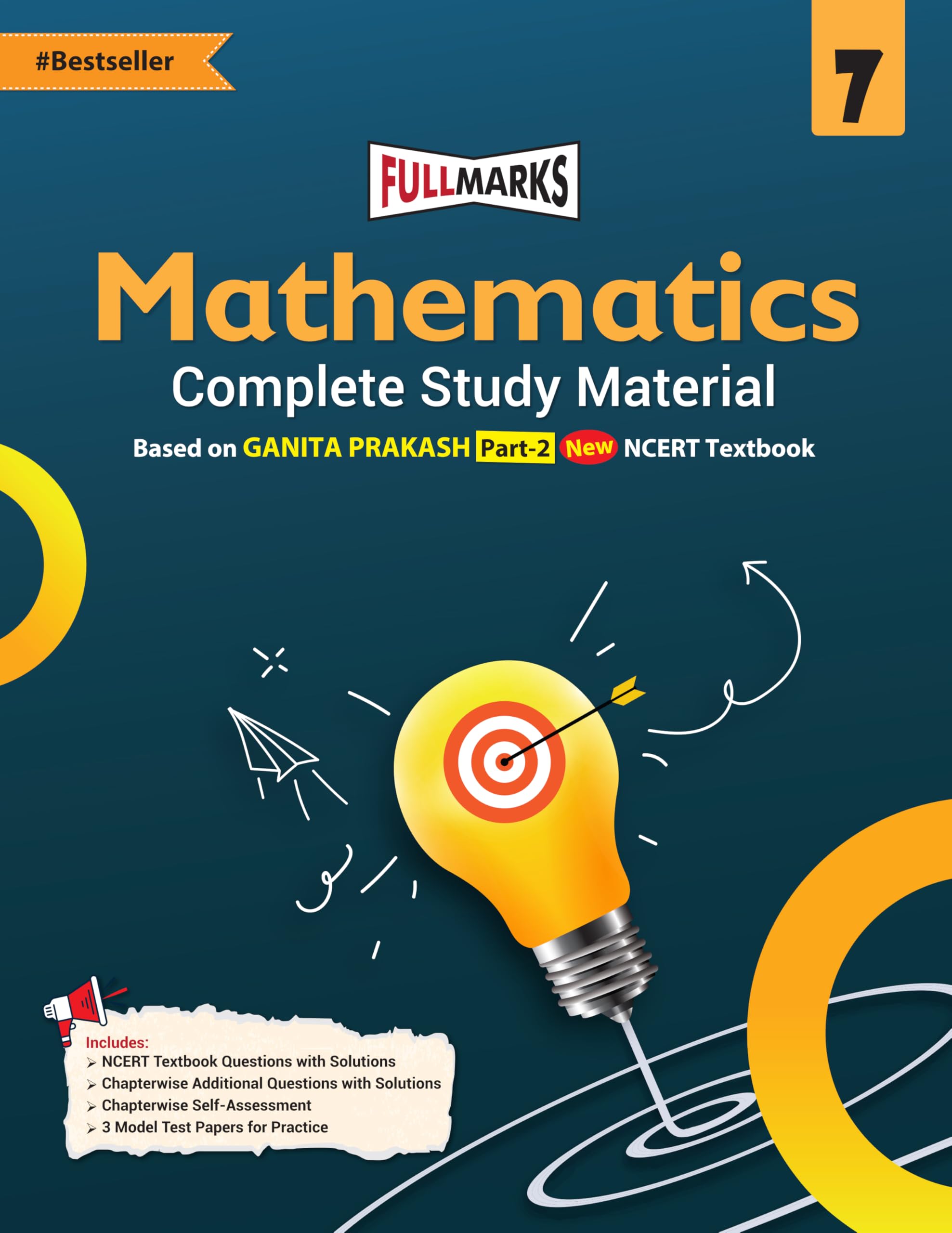 Full Marks Mathematics Part2 Complete Study Material Class 7 | Based On New Ncert Textbook Ganita Prakash And Cbse Syllabus | I