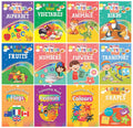 Colouring Books for Kids (Set of 12 Books)  Alphabet, Vegetables, Animals, Fruits, Numbers, Birds, Flowers, Transport, Flags, F