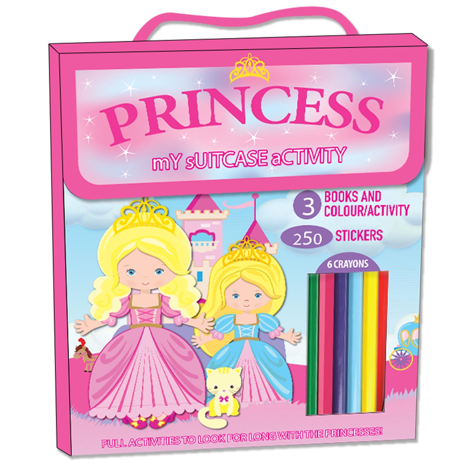 Hello Friend My First Princess Colouring Activity: Princess  My Suitcase Activity
