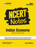Arihant NCERT Notes Indian Economy (Class 912 Old & New) | Flow Charts, Tables & One Liners | UPSC, UPPSC, BPSC, MPPSC Prep | T