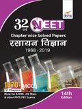 32 Varsh Neet Chapter Wise Solved Papers Rasayan Vigyan (1988  2019) 14Th Edition