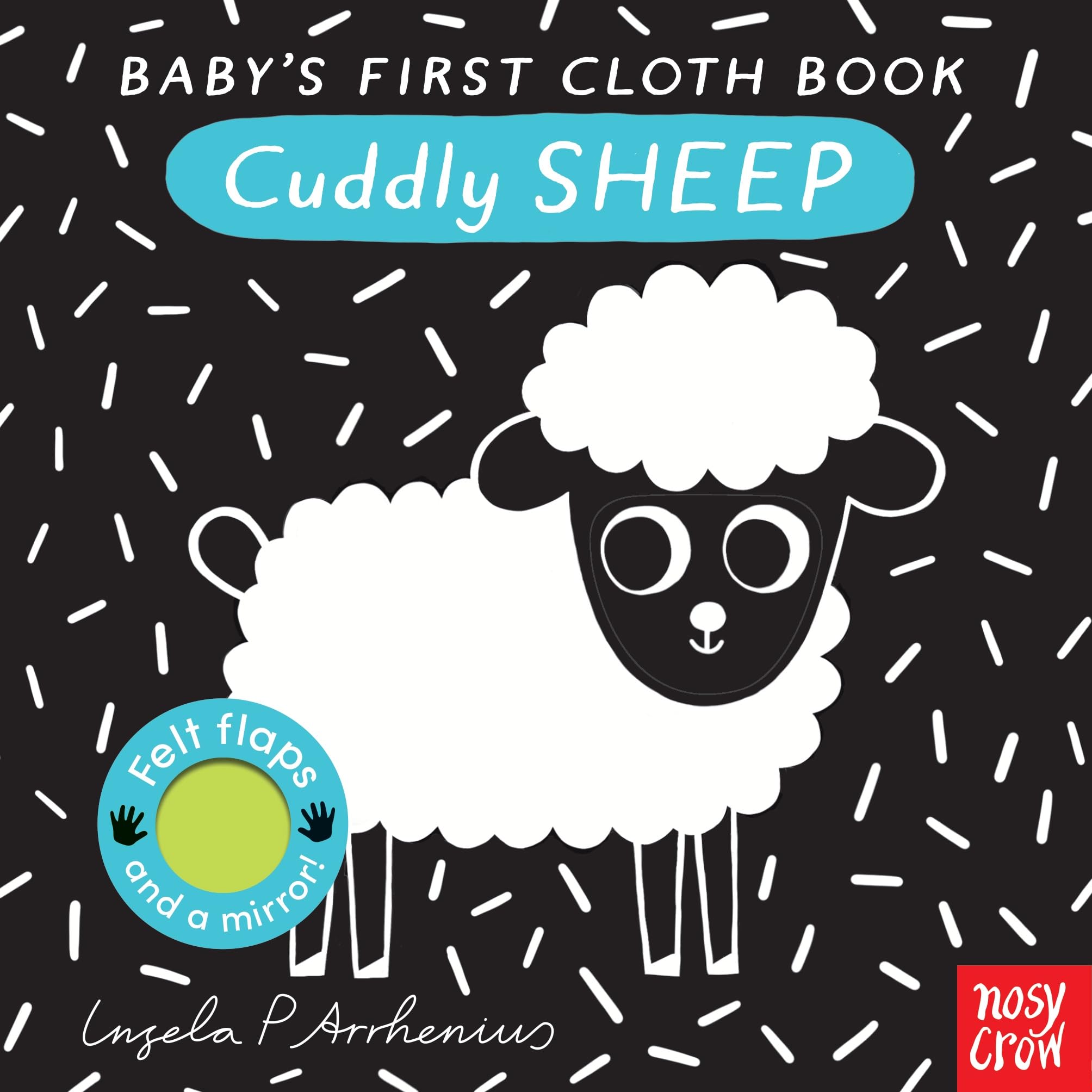 Nosy Crow Babys First Cloth Book Cuddly Sheep.