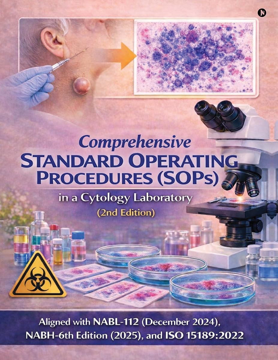 Comprehensive Standard operating procedures (SOPs) in a Cytology laboratory (2nd edition): Aligned with NABL112 (December 2024)