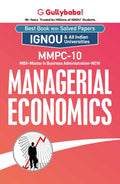 Gullybaba IGNOU MBAOM 2nd Sem MMPC10 Managerial Economics in English  Latest Edition IGNOU Help Book with Solved Previous Year