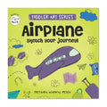 Airplane Doodles | Toddler Art Series by SAM & MI | Fun Drawing & Activity Book for Kids Ages 36 | ScreenFree Preschool Learnin