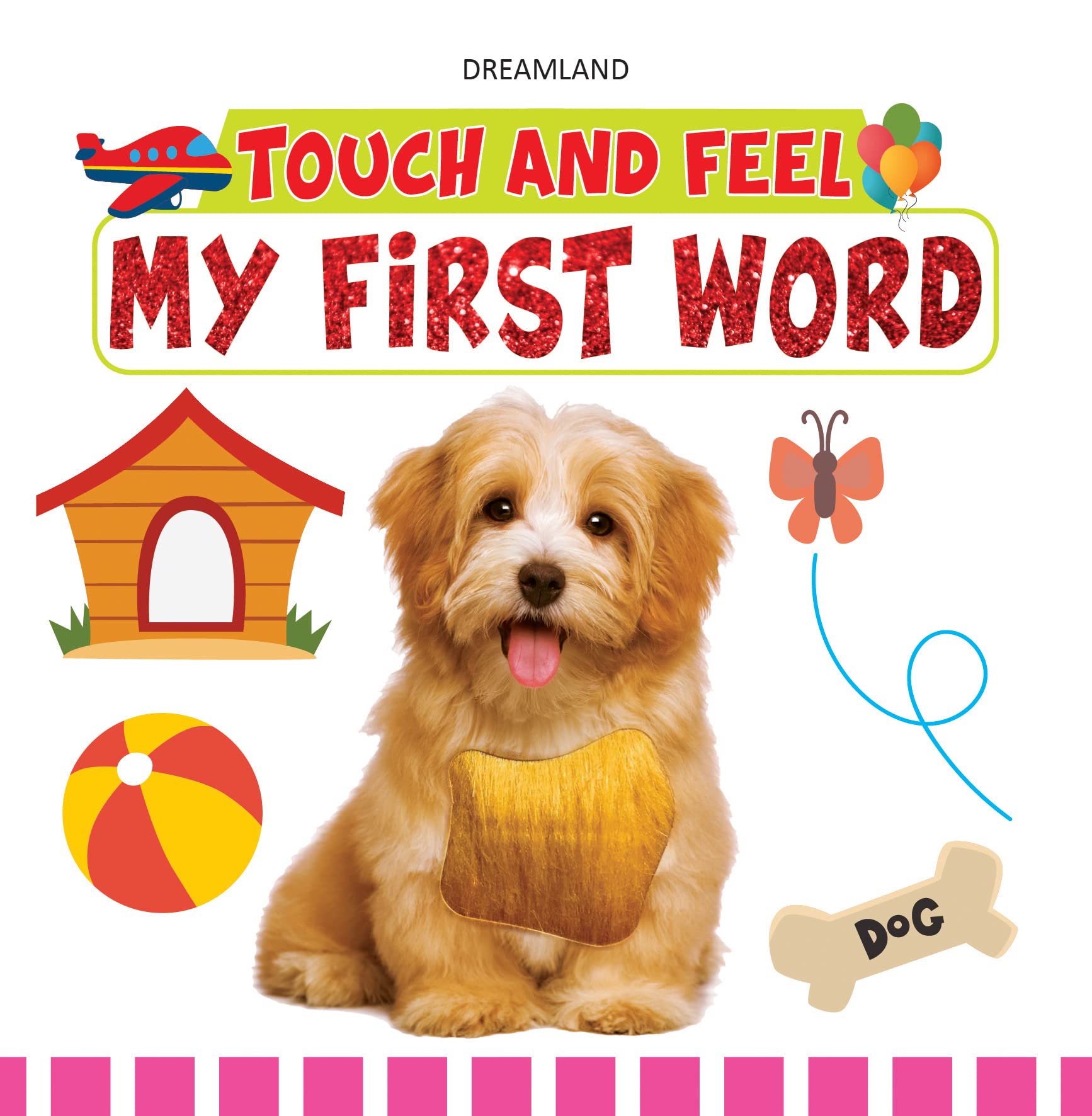 Touch And Feel  My First Words Book For Babies Ages 13 | Interactive Early Learning With Textures, Colourful Pictures & Vocabu