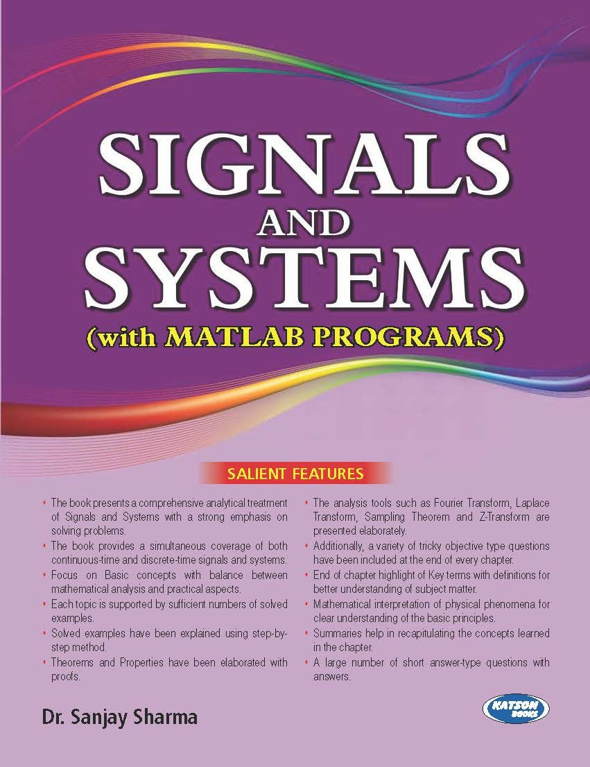 Signals and Systems (With Matlab Programs)