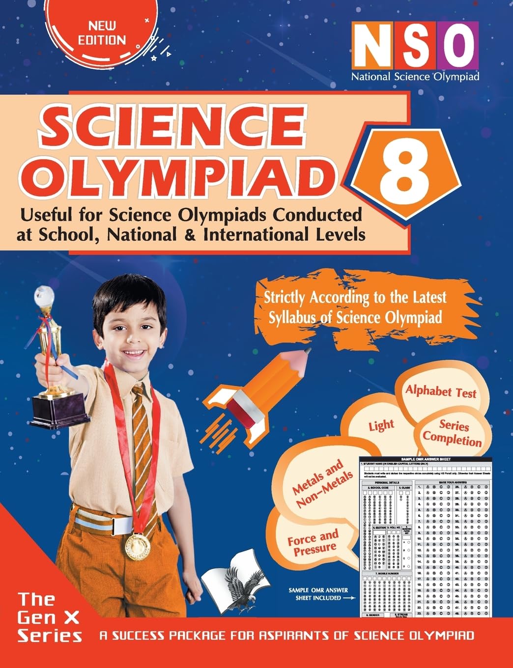 National Science Olympiad  Class 8 (With OMR Sheets)
