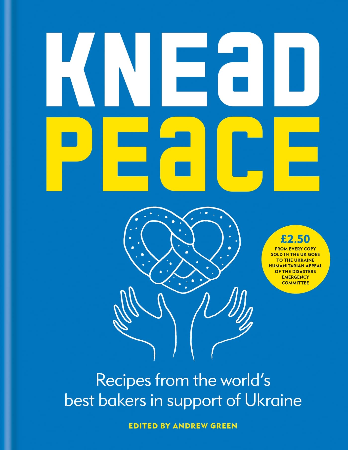 Kyle Books Knead Peace Bake for Ukraine.