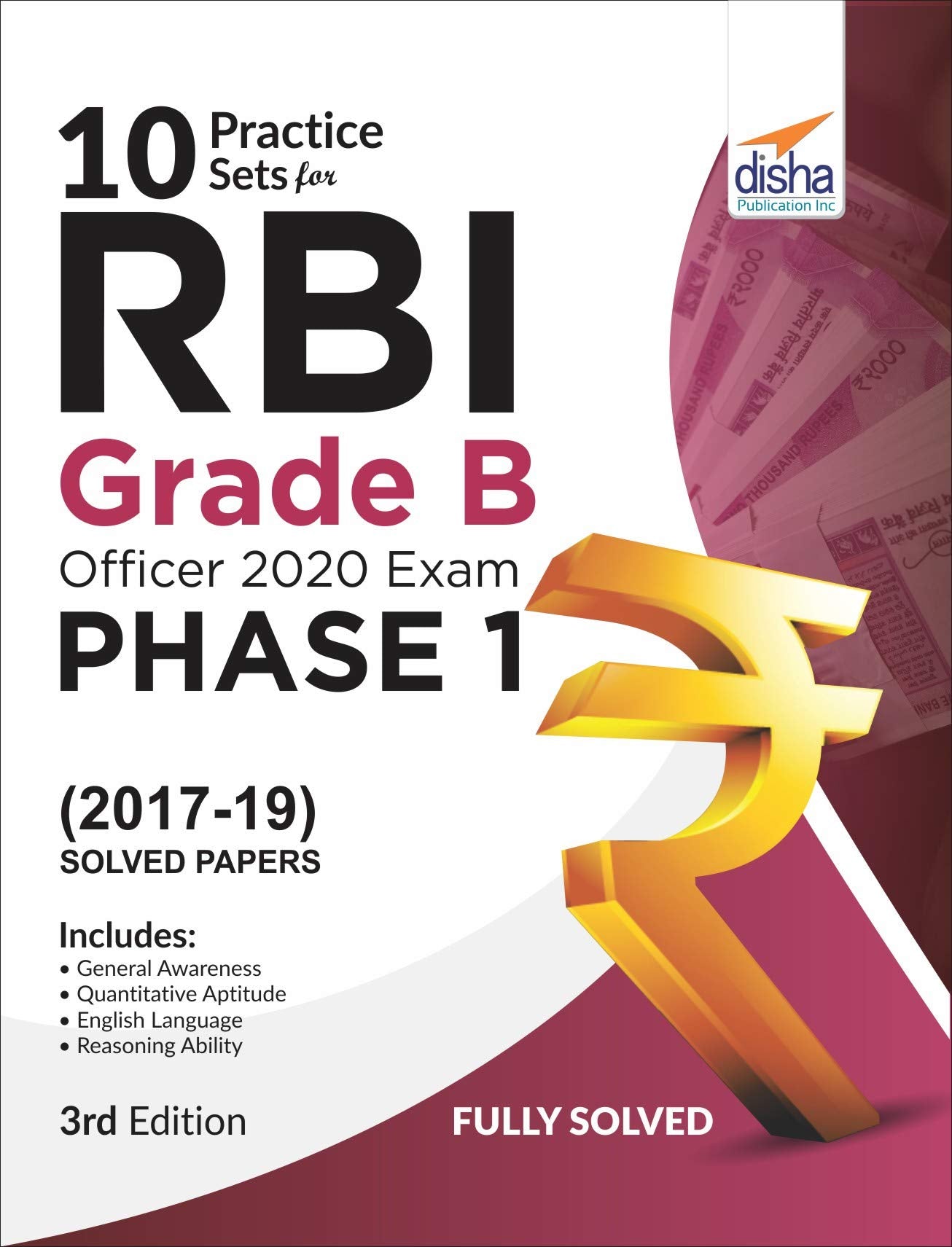 10 Practice Sets For Rbi Grade B Officers Exam 2021 Phase 1  3Rd Edition