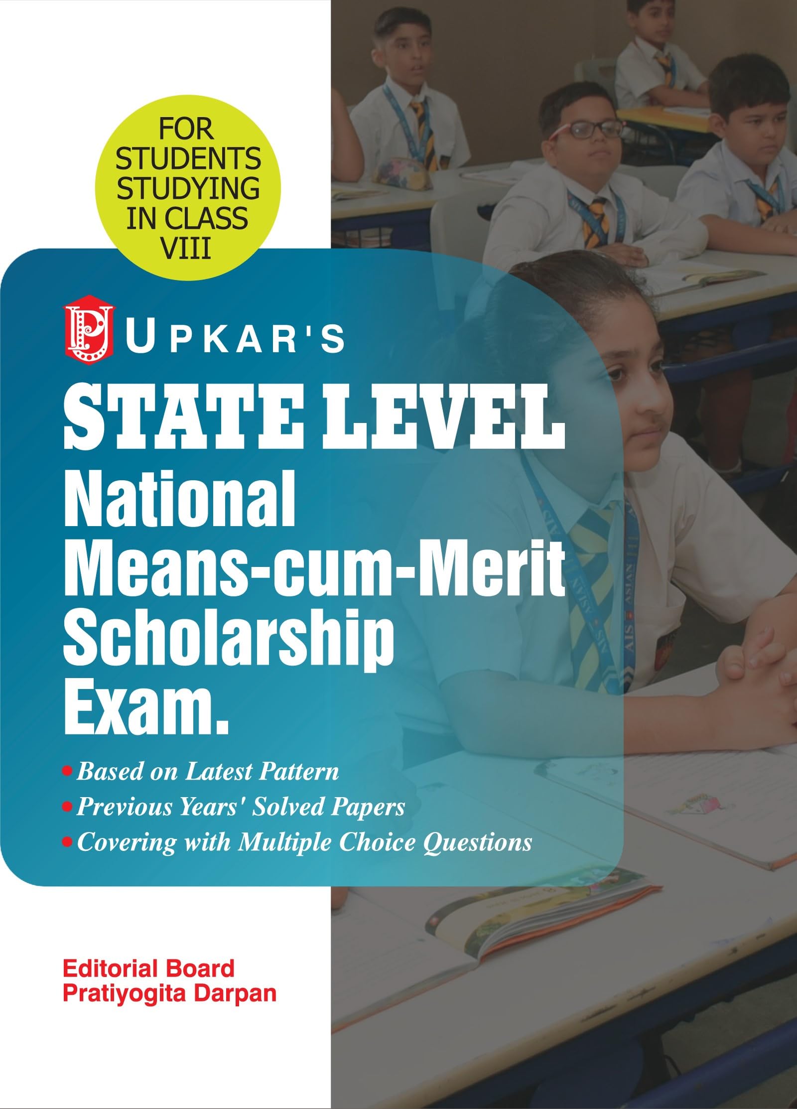 State Level National MeanscumMerit Scholarship Exam Preparation BookEnglish | Mental Ability Test and Scholastic Aptitude Tes
