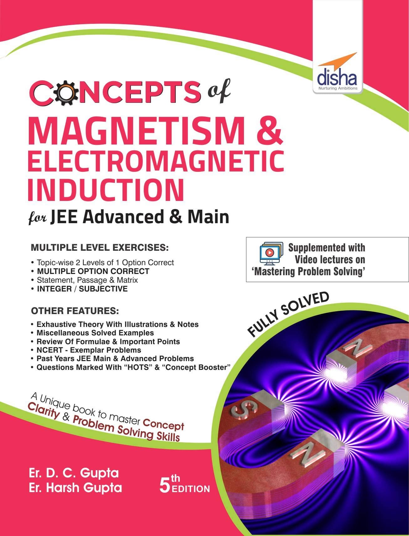 Concepts Of Magnetism & Electromagnetic Induction For Jee Advanced & Main 5Th Edition