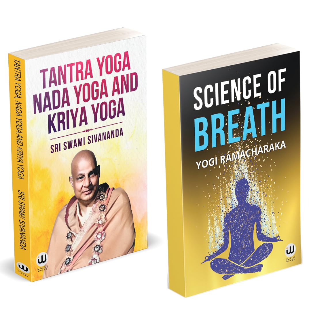 Tantra Yoga Nada Yoga And Kriya Yoga | Science Of Breath | Sri Swami Sivananda | Yogi Ramacharaka | English Paperback Books | Th