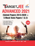 Target Jee Advanced 2021 (Solved Papers 2013  2020 + 5 Mock Tests Papers 1 & 2) 15Th Edition