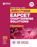 Arihant Andhra Pradesh EAPCET Chemistry Chapterwise Solutions | 8 Years (20252018) Online Shifts | 2500+ MCQs with Explanatory 