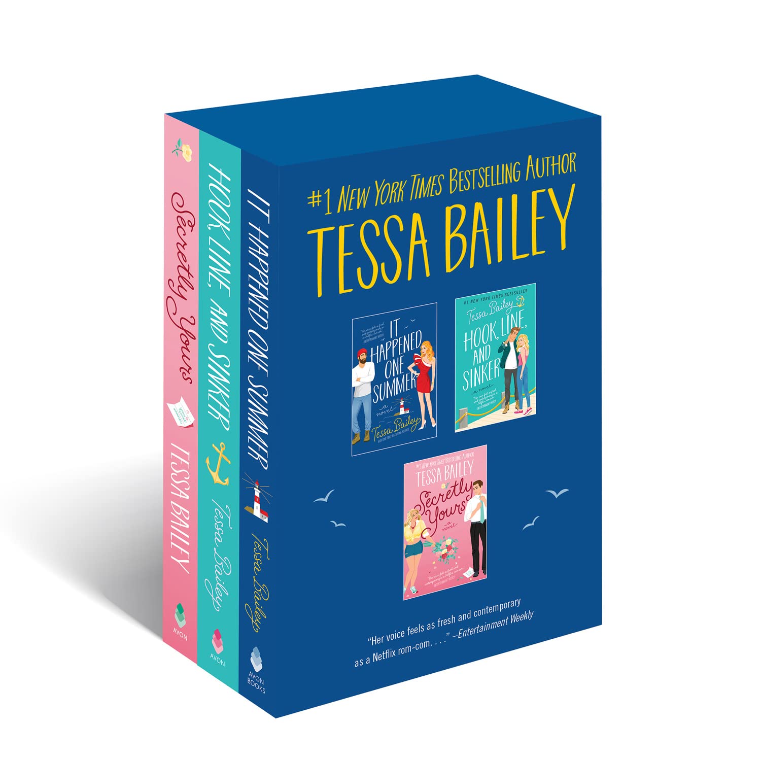 Tessa Bailey Boxed Set  It Happened One Summer / Hook, Line