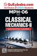 IGNOU MPH 006 Classical MechanicsII | Help Book/ Guide Book Including Previous Year Solved Question Paper & Guess Paper with Im