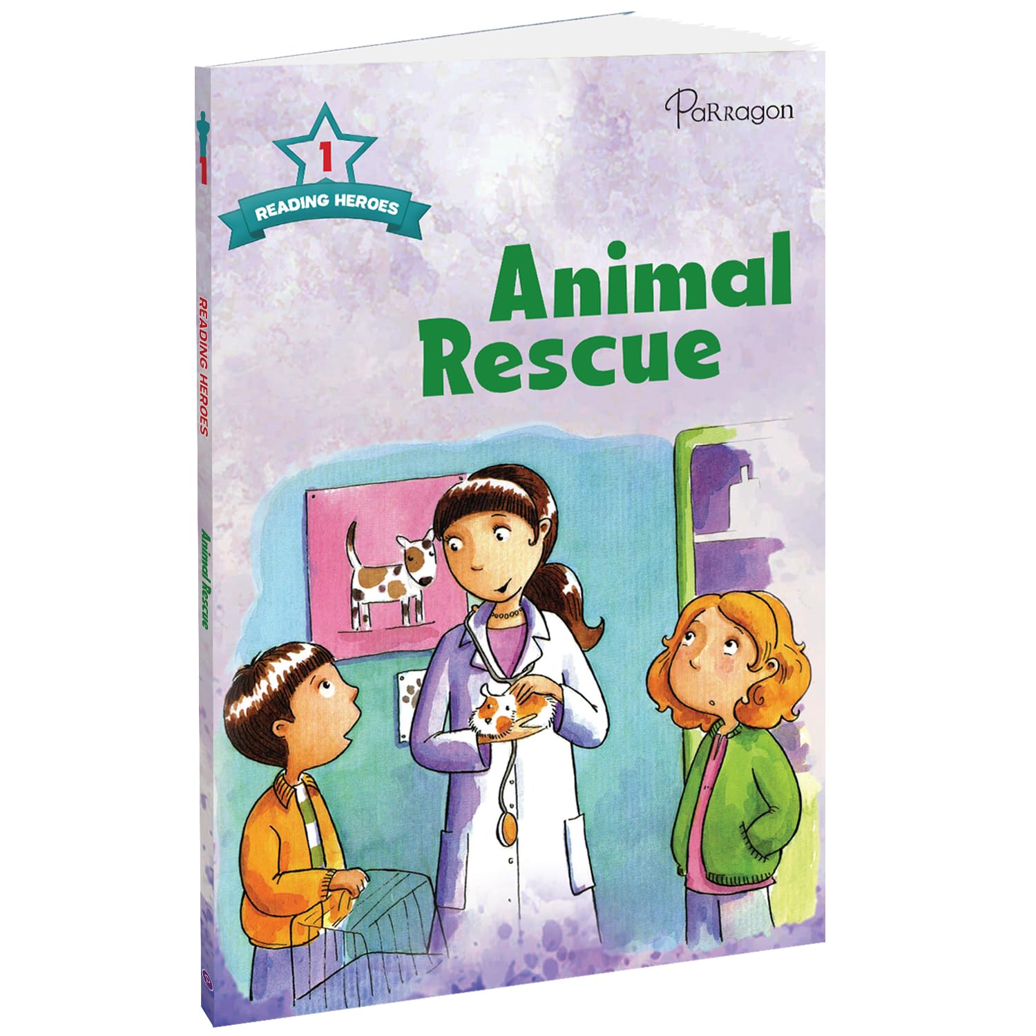 Reading Heroes Animal Rescue Level 1 | Reading Practice with Many Activities | Storybooks for 5 to 7 Year Old Kids
