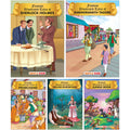 Famous Writers (Set of 5 Books)  Sherlock Holmes, Rabindranath Tagore, Premchand, William Shakespeare, Jungle Book