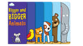 Bigger And Bigger Animals: Layered Page Story Board Book