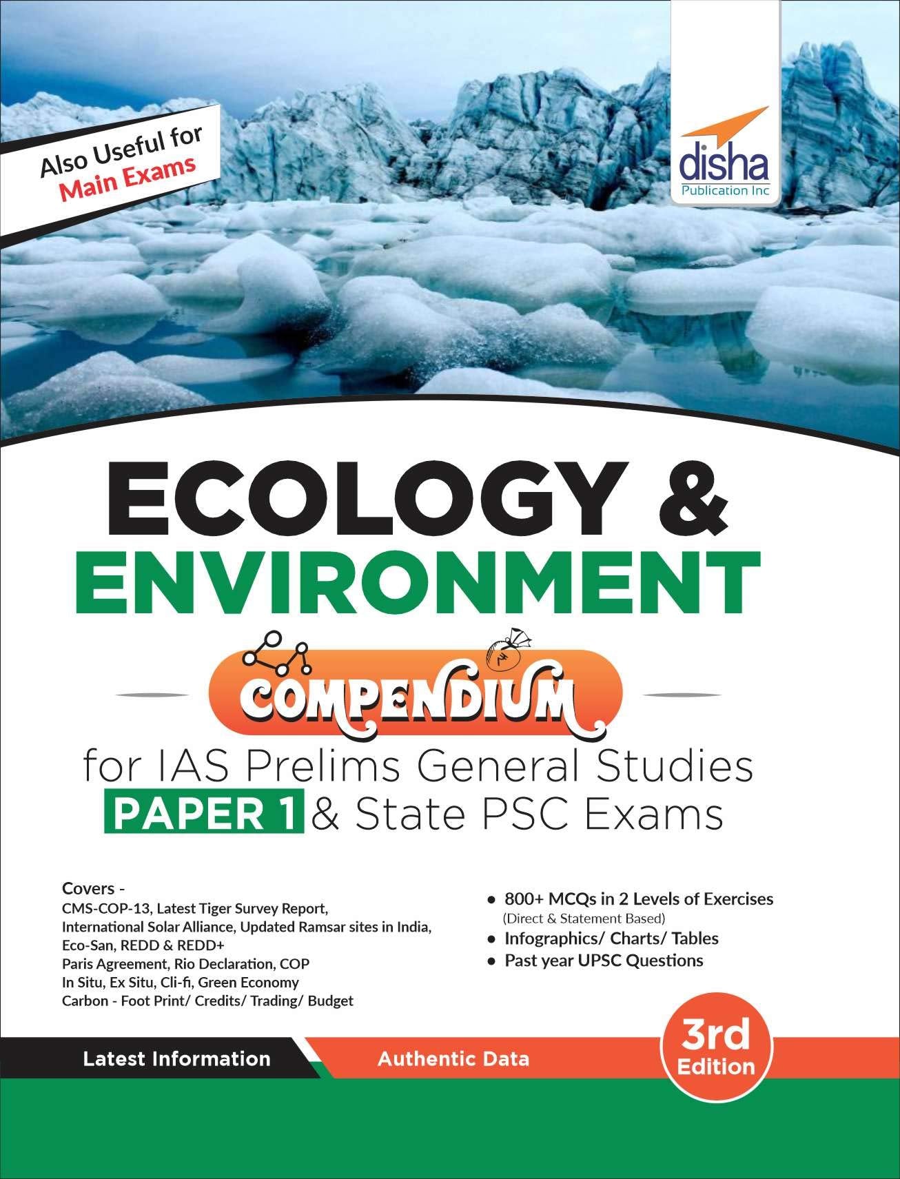 Ecology & Environment Compendium For Ias Prelims General Studies Paper 1 & State Psc Exams 3Rd Edition