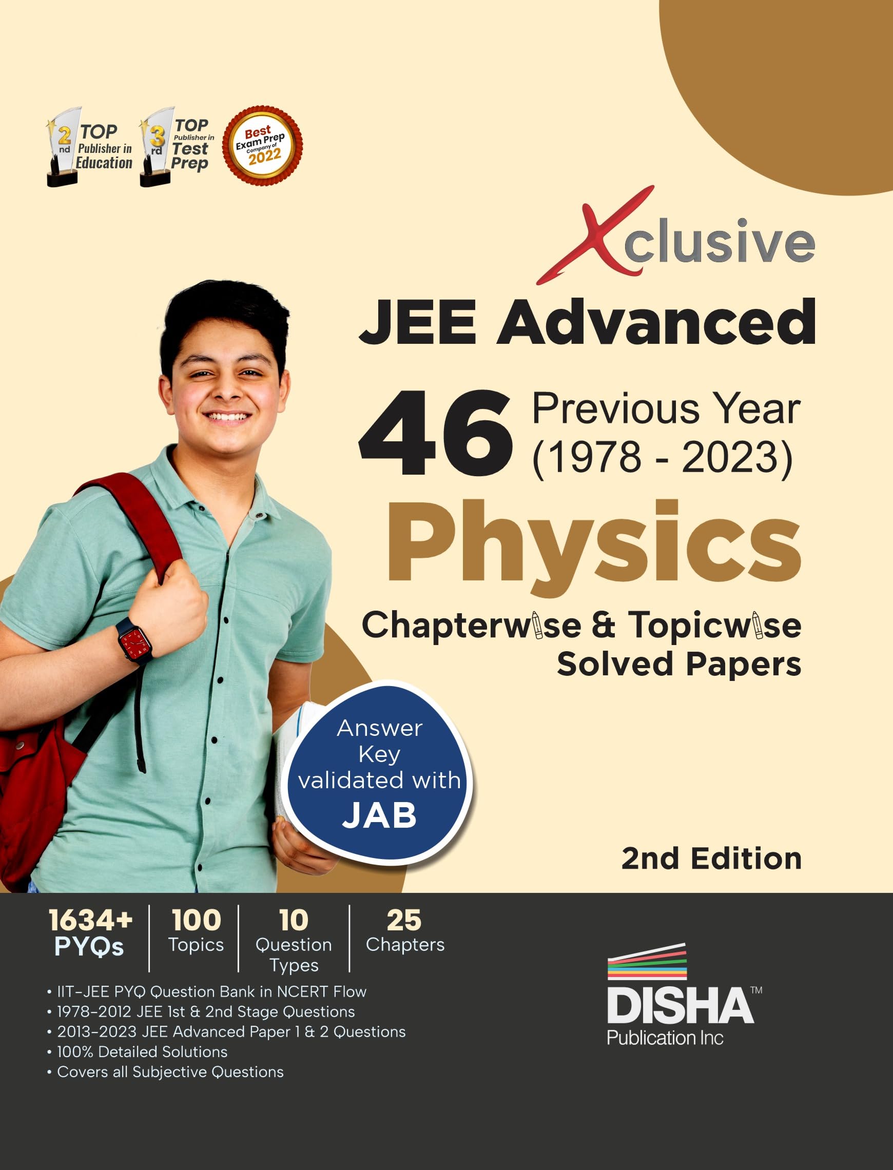 Xclusive Jee Advanced 46 Previous Year (1978  2023) Physics Chapterwise & Topicwise Solved Papers 2Nd Edition | IitJee Pyq Que