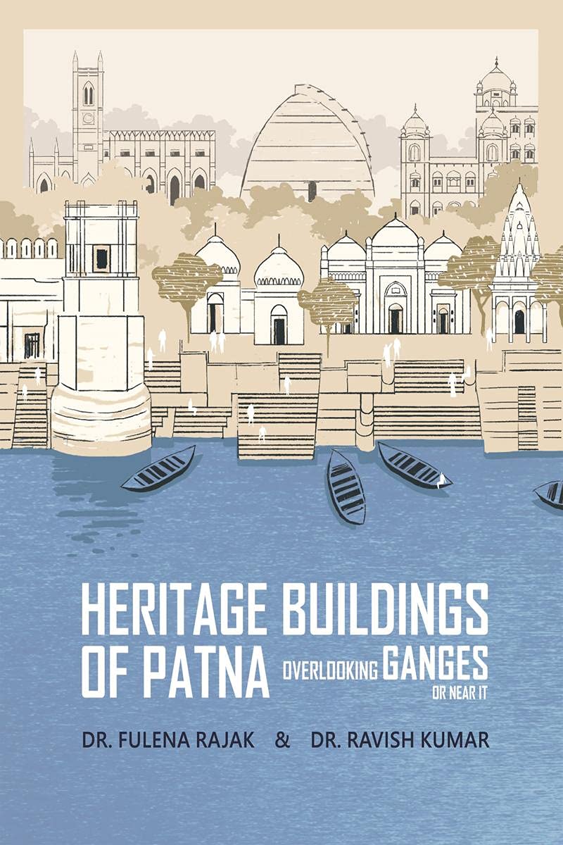 Heritage Buildings Of Patna Overlooking Ganges Or Near It