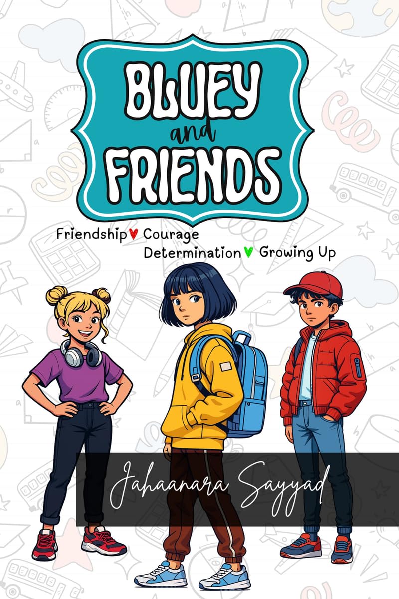 Bluey and Friends: Friendship Courage Determination Growing up