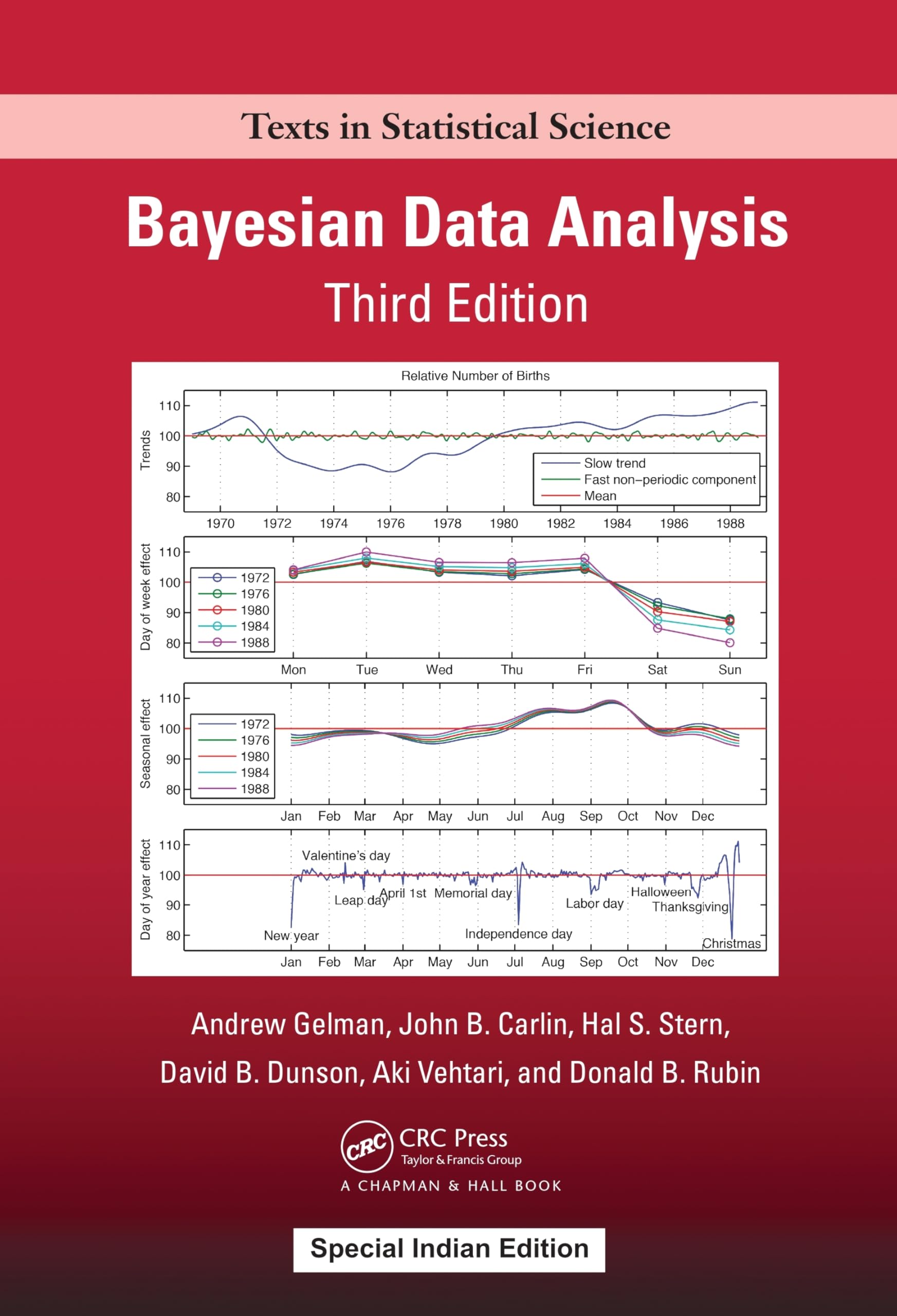 Bayesian Data Analysis, 3rd Edition | Andrew Gelman, John B. Carlin, Hal S. Stern, David B. Dunson, Aki Vehtari, Donald B. Rubin