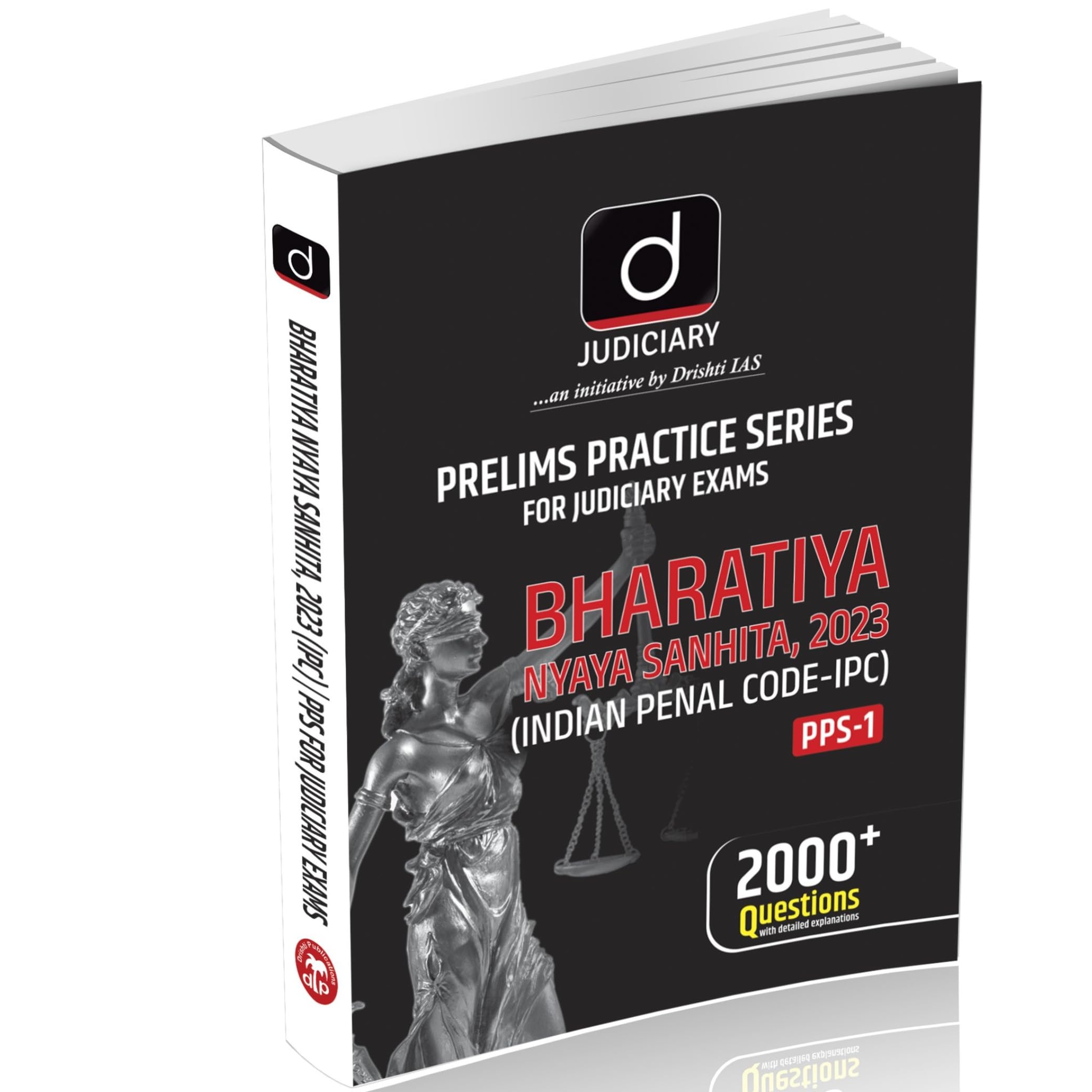 Drishti Judiciary Pps1 Bharatiya Nyaya Sanhita 2023, English, Comprehensive & ExamOriented, For Civil Judge, Cbi Pp, Apo Exams