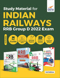 Study Material For Indian Railways Rrb Group D 2022 Exam : Guide, 18 Practice Sets, Solved Papers, 35 Hours Gk Video Lectures & 