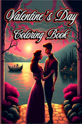 Valentines Day Coloring Book :  Romantic designs with adorable animals, beautiful flowers and happy lovely Couples to Stress re