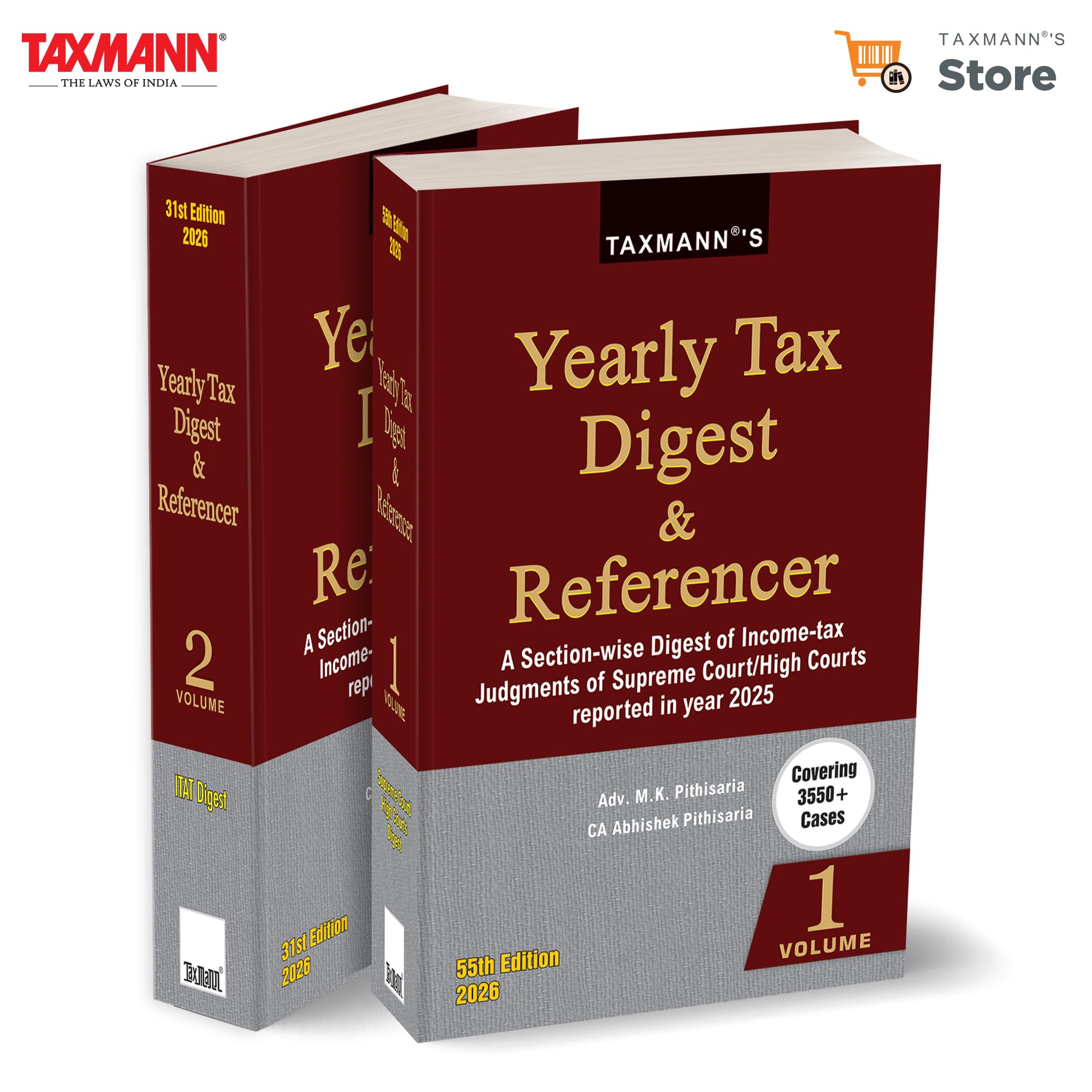 Taxmanns Yearly Tax Digest & Referencer  Taxmanns Authoritative Twovolume Annual Digest that Consolidates 3,550+ Incometa