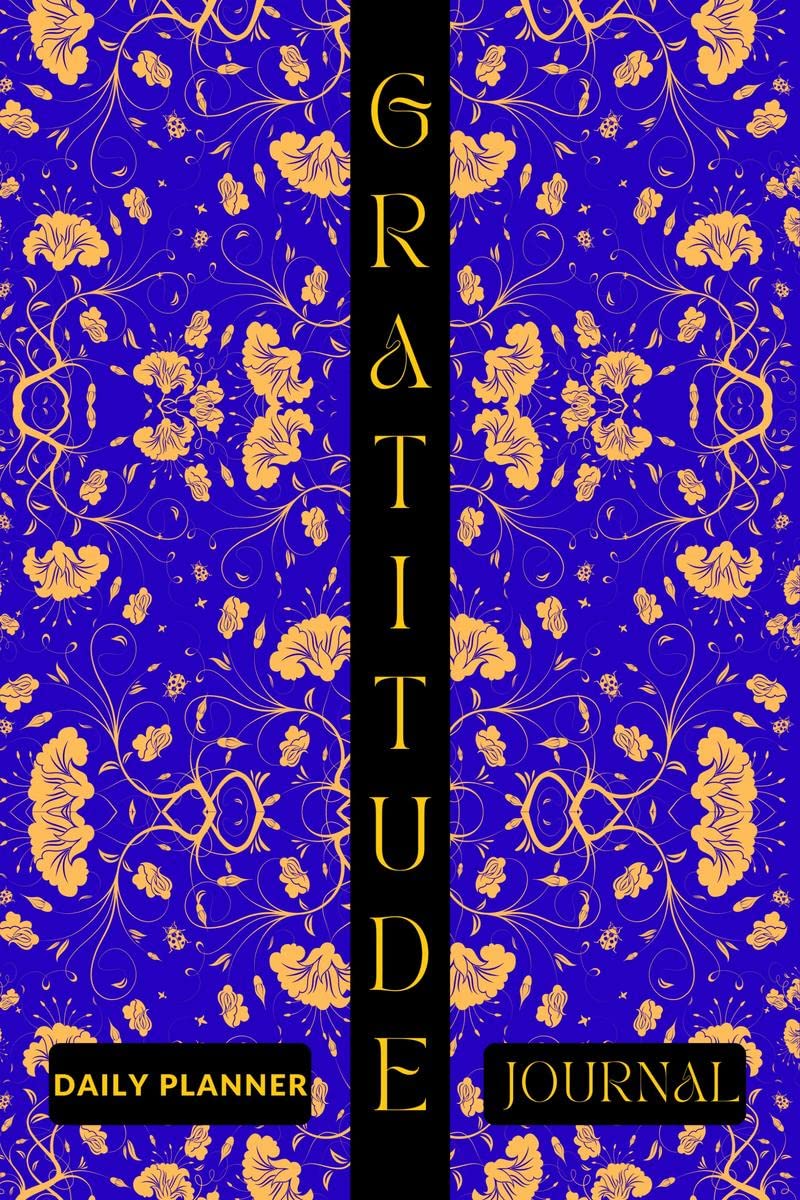 GRATITUDE JOURNAL & DAILY PLANNER : Happy Life