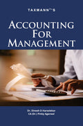 Taxmanns Accounting for Management  Amended & updated selfstudy book specifically for wouldbe managers in simple langua
