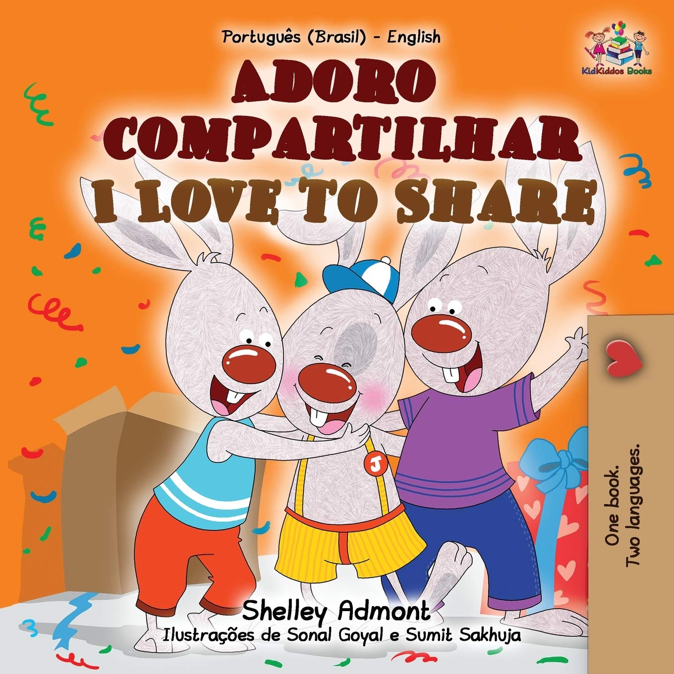 I Love to Share (Portuguese English Bilingual Book for Kids Brazilian): Brazilian Portuguese (Portuguese English Bilingual Coll