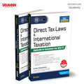 Taxmanns Direct Tax Laws & International Taxation | 2 Vols (Paper 4 | DT | A.Y. 202627)  Incorporating Concepttoapplicatio