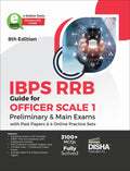 Ibps Rrb Guide For Officer Scale 1 Preliminary & Main Exams With Past Papers & 4 Online Practice Sets 8Th Edition