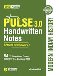 Arihant PULSE 3.0 UPSC Handwritten Notes Modern Indian History | Fully Revised Edition with SMART Framework | for UPSC Prelims, 