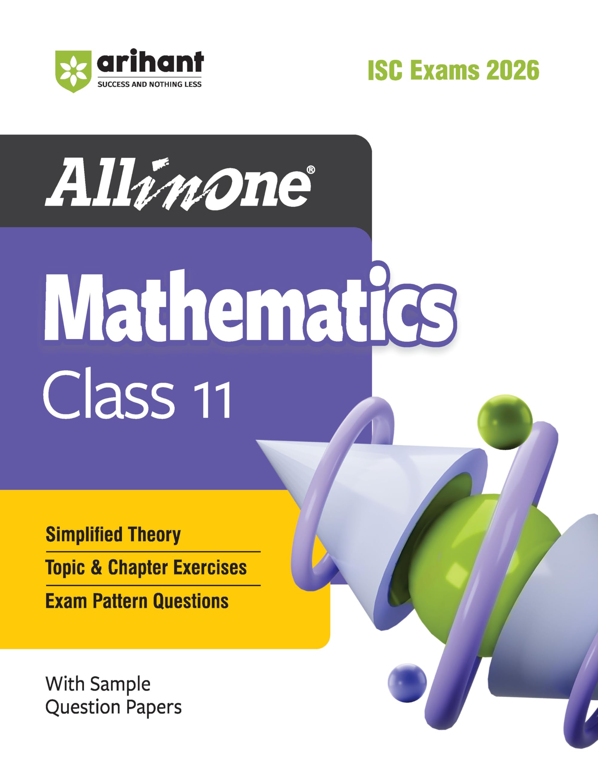 (Old Edition) Arihant All in one Mathematics Class 11 for ISC Exams 2026